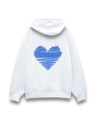 Blue Dreamy Heart Hoodie